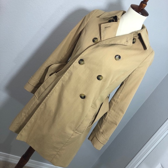 J.Crew Factory Classic Trench Coat {Khaki} - Picture 6 of 11